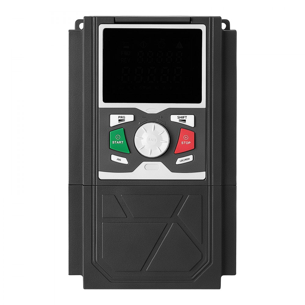 VEVOR 7.5HP 5.5KW 14.6A Variable Frequency Drive, 3-Phase AC480V Input/Output, 3 Phase to 3 Phase, 0–500Hz Output VFD, V/F SVC Control Modes for Precision Motor Speed Control