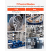 VEVOR 10HP 7.5KW 20.5A Variable Frequency Drive, 3-Phase AC480V Input/Output, 3 Phase to 3 Phase, 0–500Hz Output VFD, V/F SVC Control Modes for Precision Motor Speed Control