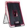 VEVOR Baseball And Softball Rebounder Net, 3.5 x 4.5 ft 2-in-1 Switch Hitter Pitch Trainer, PitchBack Baseball Pitching Return Trainer Nest, Bounce Back Net for Fielding/Throwing Practice
