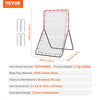 VEVOR Baseball And Softball Rebounder Net, 3 x 4.5 ft PitchBack Baseball Pitching Nest, 3-Way Baseball, Softball Pitchback Net, Fielding Trainer, Bounce Back Net for Fielding/Throwing Practice