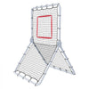 VEVOR Baseball And Softball Rebounder Net, 3.5 x 6 ft PitchBack Baseball Pitching Nest, Softball Pitchback Net, Fielding Trainer, Bounce Back Net for Fielding/Throwing Practice, 5 Adjustable Angles