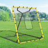 VEVOR Baseball And Softball Rebounder Net, 4 x 4.5 Feet PitchBack Baseball Nest for Pitching and Fielding Training, Pitch Return Trainer Rebound Net with Pitching Target, 4 Adjustable Angles