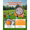VEVOR Inflatable Soccer Dart Board, over 6 ft High Giant Soccer Dart Board with 4 Kick Balls 6 Darts 6 Axe & Air Pump, 3-Min Setup, Ideal for Giant Yard Games, Giant Kick Darts Game, Soccer Dart Game