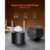 VEVOR Ice Ball Press Kit, Aviation Aluminum Ice Press with Ice Block Mold, Large Mat, Tong, Drip Tray, One Glass, Round Ice Ball Maker 2.4"/60 mm Ice Sphere, for Whiskey, Cocktail on Party & Holiday