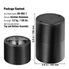 VEVOR Ice Ball Press, 2.4" Ice Ball Maker, Aircraft Al Alloy Ice Ball Press Kit for 60mm Ice Sphere, Ice Press with Tong and Drip Tray, for Whiskey, Cocktail, Bourbon, Scot on Party & Holiday, Black