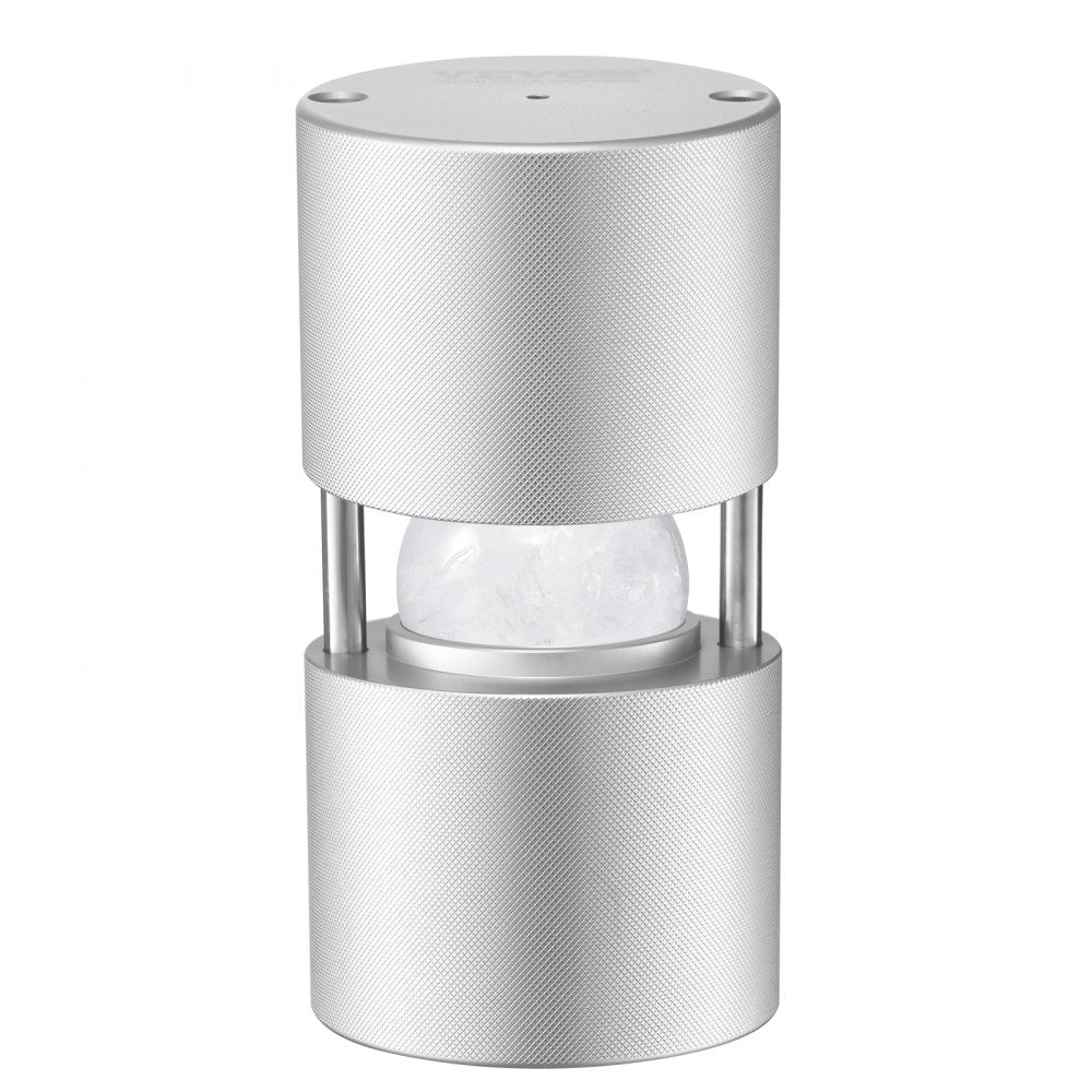 VEVOR Ice Ball Press, 2.1" Ice Ball Maker, Aviation Aluminum Ice Ball Press Kit for 53mm Ice Sphere, Ice Press with Tong and Drip Tray, for Whiskey, Cocktail, Bourbon, Scot on Party & Holiday