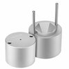 VEVOR Ice Diamond Press, 2.4" Ice Ball Maker, Aviation Aluminum Diamond Ice Ball Press Kit for Ice Diamond, Ice Press with Tong and Drip Tray, for Whiskey, Cocktail, Bourbon, Scot on Party & Holiday