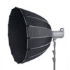 VEVOR Parabolic Softbox, 33 in / 850 mm, Quick Release and Quick Fold, Lightweight and Portable, Universal Bowens Mount, 4 Lighting Effects, Fits for Professionoal Photography, Daily Filming