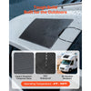 VEVOR Flexible Solar Panel, 100W Semi-Flexible Bendable Monocrystalline Solar Panel, 23% Efficiency Mono Off-Grid Charger with MC4 Output, IP67 Waterproof for Marine RV Car Cabin Curved Surfaces