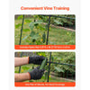 VEVOR Cucumber Trellis, U-Shape Garden Trellises for Raised Bed, Metal Arch Plant Support for Vine, Climbing Plants Outdoor, Peas, Beans, Zucchini, Tomato, Squash, Flower (70.87 x 44.09 x 82.99 in)