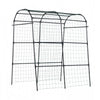 VEVOR Cucumber Trellis, U-Shape Garden Trellises for Raised Bed, Metal Arch Plant Support for Vine, Climbing Plants Outdoor, Peas, Beans, Zucchini, Tomato, Squash, Flower (70.87 x 44.09 x 82.99 in)