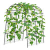 VEVOR Cucumber Trellis, U-Shape Garden Trellises for Raised Bed, Metal Arch Plant Support for Vine, Climbing Plants Outdoor, Peas, Beans, Zucchini, Tomato, Squash, Flower (70.87 x 44.09 x 82.99 in)