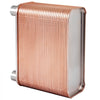 VEVOR Heat Exchanger 3\"x7.5\" 60 Plates Brazed Plate Heat Exchanger 316L 1/2\" BSP FPT Heat Exchanger EATB12 Beer Wort Chiller for Hydronic Heating