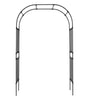 VEVOR Garden Arbor, 94.5 (H) x 59 (W) x 15.8 (D) in Metal Archway, Sturdy Outdoor Trellis Arch with Stakes, Easy to Assemble, Pergola Arbor for Plant Climbing Yard Lawn Wedding Party Decoration