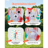 VEVOR 2-Pack Inflatable Bumper Balls 4FT Human Bubble for Teens Transparent, for Backyard, Camping, Picnic, Park, Lawn, and Outdoor Team Gameplay, Thickened PVC Material, Sumo Hamster Ball with Handle