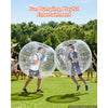 VEVOR 2-Pack Inflatable Bumper Balls 5FT Human Bubble for Adult Transparent, for Backyard, Camping, Picnic, Park, Lawn, and Outdoor Team Gameplay, Thickened PVC Material, Sumo Hamster Ball with Handle