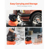 VEVOR 3 Gallon Air Compressor, 1/3HP 0.54CFM @ 90PSI Portable Pancake Air Compressor & 100PSI Max Working Pressure, Oil-Free Compressor Tank for Tire Inflation, Spray Painting, Woodwork Nailing, 120V