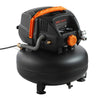 VEVOR 6 Gallon Air Compressor, 1.7HP 2.3CFM @ 90PSI Portable Pancake Air Compressor & 150PSI Max Working Pressure, Oil-Free Compressor Tank for Tire Inflation, Spray Painting, Woodwork Nailing, 120V