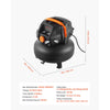 VEVOR 6 Gallon Air Compressor, 1.7HP 2.3CFM@90PSI Portable Pancake Air Compressor & 150PSI Max Pressure, 12-Piece Accessory Kit with 25FT Air Hose for Tire Inflation, Spray Painting, Woodwork Nailing