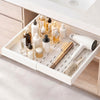 VEVOR Pull Out Cabinet Organizer, 4 Pack Expandable Width (12.2"-18.9"), 20.47" Deep Pull Out Drawers for Cabinets, Sliding Drawer for Kitchen Pantry Cabinet Organizer with Nano Adhesive Strips, White