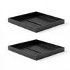 VEVOR Pull Out Cabinet Organizer, 4 Pack Expandable Width (12.2"-18.9"), 20.47" Deep Pull Out Drawers for Cabinets, Sliding Drawer for Kitchen Pantry Cabinet Organizer with Nano Adhesive Strips, Black