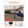 VEVOR Trailer Jack, 5000 lbs Dynamic Load Capacity, Heavy Duty Swivel Bolt-on Trailer Jack, 14.3" Lift Trailer Jack Stand with Handle for RV Trailer, Horse Trailer, Utility Trailer, and Yacht Trailer