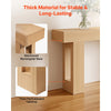 VEVOR 63 in Console Table, Farmhouse Desk Behind the Couch, Wooden Rectangle Entrance Desk, Narrow Long Sofa Table Accent Stand for Hallway, Bedroom, Living Room, Foyer, Easy Assembly, Burlywood