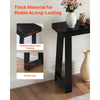 VEVOR 36 in Console Table, Modern Desk Behind the Couch, Wooden Rectangle Entrance Desk, Narrow Long Sofa Table Accent Stand, Ideal for Hallway, Bedroom, Living Room, Foyer, Easy Assembly, Black
