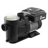 VEVOR Variable Speed Pool Pump, 3 HP, AC 220-240V, 190 GPM, In/Above Swimming Pool Pump with Filter Basket, Powerful Self Priming, Programmable Timer, for Inground and Above Ground Swimming Pool