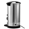 VEVOR Commercial Coffee Urn, 65 Cups Stainless Steel Large Coffee Dispenser, 1500W 110V Electric Coffee Maker Urn For Quick Brewing, Hot Water Urn with Detachable Power Cord for Easy Cleaning, Silver
