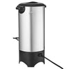 VEVOR Commercial Coffee Urn, 50 Cups Stainless Steel Large Coffee Dispenser, 1000W 110V Electric Coffee Maker Urn For Quick Brewing, Hot Water Urn with Detachable Power Cord for Easy Cleaning, Silver