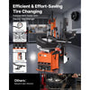 VEVOR Tire Changer Machine and Tire Balancer Set with Independent Assist Arm, 2HP/1500W Wheel Changer + 250W Tire Balancing Machine Combo, 12"-26" Inside Clamp with Bead Blaster for Auto Repair Shops