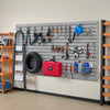VEVOR Slat Wall Paneling, 8 x 4 ft, PVC Garage Slatwall with Accessories, Grey Slat Wall Easy-to-Install Adjustable Slatwall Panel with Coupling Structure & DIY Cutting, Fits for Storage & Display