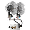VEVOR Propane Tank Top Heater, 30000 BTU Rapid Heating 180-Degree Infrared Radiant Tank Top Gas Heater, 3 Heat Settings for Ice Fishing/ Hunting/Outdoor Work, Single Burner Square