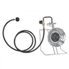 VEVOR Propane Tank Top Heater, for 1lb Small Tanks and 5-40lb Large Tanks, 18000 BTU Rapid Heating 180-Degree Infrared Radiant Tank Top Gas Heater,3 Heat Settings for Ice Fishing,Single Burner