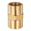 VEVOR RV Propane Quick Connect Fitting Adapter Valve, 7 Pieces, 1/4-Inch Male NPT Full Flow Plug & 3/8-Inch Male Flare Quick Kit for Low Pressure Gas Appliances and RV Propane Quick Connections