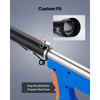 VEVOR 3FT Extension Pole for Heat Gun, Only Compatible with DR.Shrink Propane Heat Guns, Extended Reach Rod for Fast Heat-Shrink Wrapping, Combustor Head Included