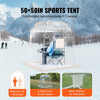 VEVOR Sports Tent, 1 Person, Instant Tent Shelter Weatherproof Pod, Outdoor Bubble Clear View Tent, Climate Canopy Shelter for Soccer, Football, Softball & Other Sporting Events, Parades, and Fishing