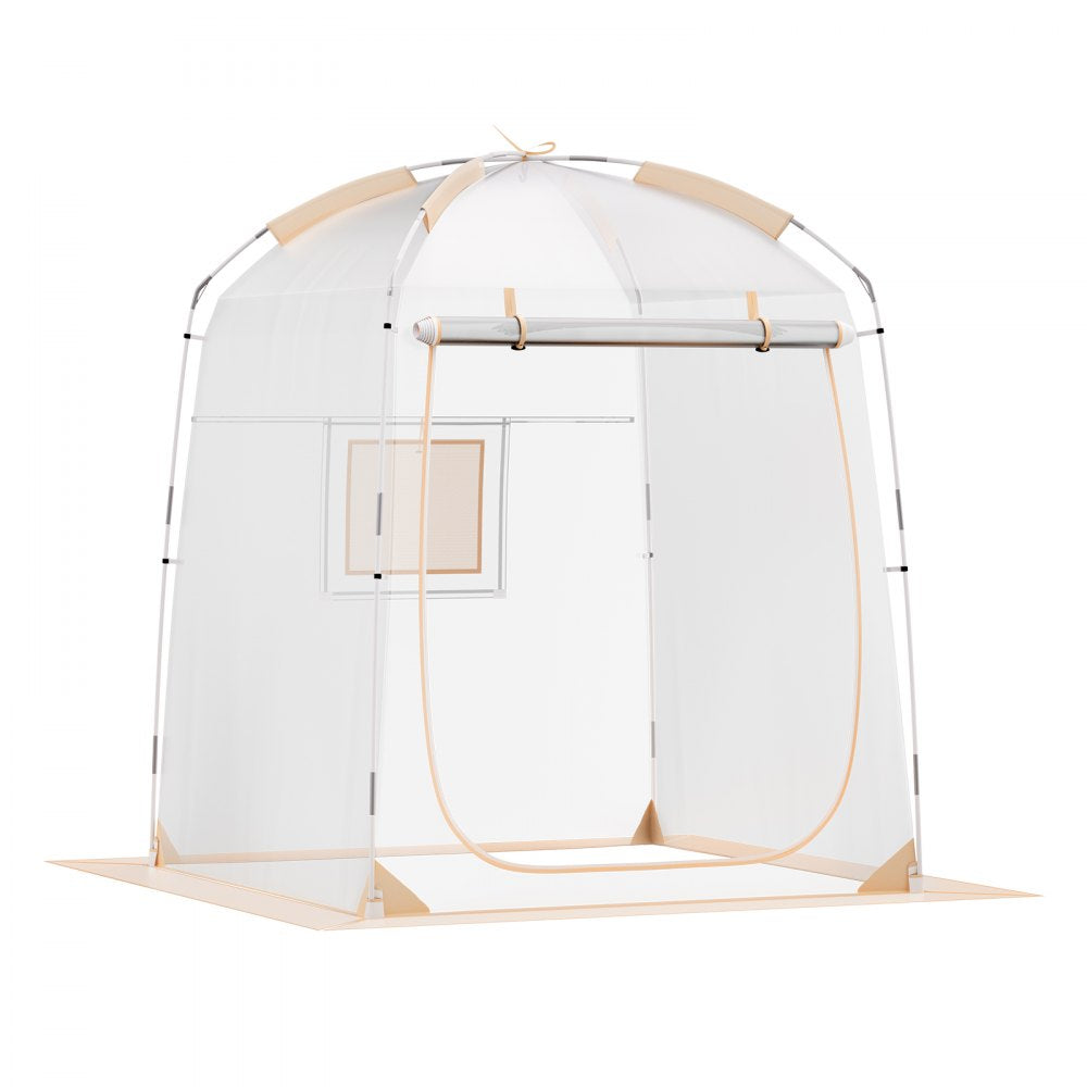 VEVOR Sports Tent, 1 Person, Instant Tent Shelter Weatherproof Pod, Outdoor Bubble Clear View Tent, Climate Canopy Shelter for Soccer, Football, Softball & Other Sporting Events, Parades, and Fishing