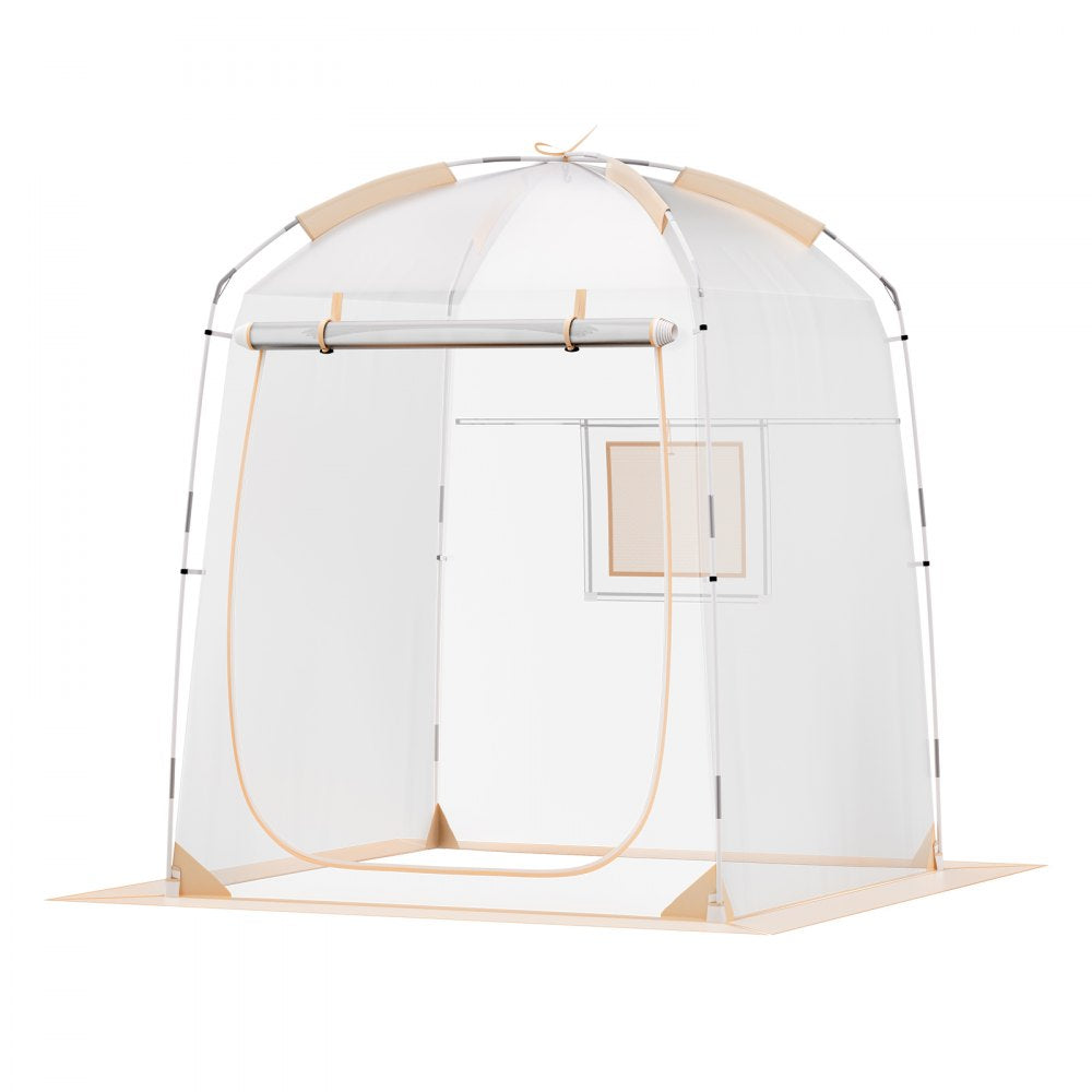 VEVOR Sports Tent, 1 Person, Instant Tent Shelter Weatherproof Pod, Outdoor Bubble Clear View Tent, Climate Canopy Shelter for Soccer, Football, Softball & Other Sporting Events, Parades, and Fishing