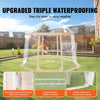 VEVOR Sports Tent, 4-8 People, Instant Pop-Up Tent Shelter Weatherproof Pod, Outdoor Bubble Clear View Tent, Climate Canopy Shelter for Soccer, Football, Softball & Other Sporting Events and Parades