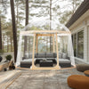 VEVOR Sports Tent, 4-8 People, Instant Pop-Up Tent Shelter Weatherproof Pod, Outdoor Bubble Clear View Tent, Climate Canopy Shelter for Soccer, Football, Softball & Other Sporting Events and Parades