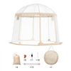 VEVOR Sports Tent, 4-8 People, Instant Pop-Up Tent Shelter Weatherproof Pod, Outdoor Bubble Clear View Tent, Climate Canopy Shelter for Soccer, Football, Softball & Other Sporting Events and Parades
