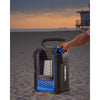 VEVOR Portable Propane Heater, 9000BTU Forced Radiant Space Heater with Stepless Temp Settings & Tip-over Protection, Portable Garage/Shop for Sports, Boating, RVs, Outdoor