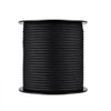 VEVOR Paracord Rope 5/32 in x 200 ft Nylon Parachute Cord 550 Tactical, Survival Cord, Heavy Duty 7 Strand, 600 lbs High Breaking Strength, Utility Rope, for Outdoor Camping & Bracelets, Black