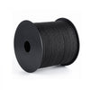 VEVOR Paracord Rope 5/32 in x 200 ft Nylon Parachute Cord 550 Tactical, Survival Cord, Heavy Duty 7 Strand, 600 lbs High Breaking Strength, Utility Rope, for Outdoor Camping & Bracelets, Black