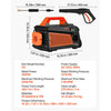 VEVOR Electric Pressure Washer, 2000 Max PSI 1.59 Max GPM, Portable Power Washer with 4 Nozzles, Metal Extension Wand, Built-in Carry Handle, Compact & Flexible for  Cars,Driveways,Patios,Fences,Home