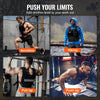 VEVOR Weight Vest Plates, 14.5 LB Pairs, Premium Steel Weighted plates, Contoured Ergonomic Fit – WODs, Additional Weight for Weight Vests, for Strength Training, Running, Fitness, Heavy Workouts