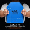 VEVOR Weight Vest Plates, 5.75 LB Pairs, Premium Steel Weighted plates, Contoured Ergonomic Fit – WODs, Additional Weight for Weight Vests, for Strength Training, Running, Fitness, Heavy Workouts