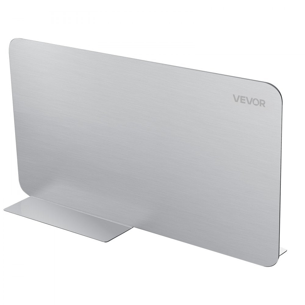 VEVOR Ice Bin Partition, 15.2 x 5.55 Inch, Stainless Steel Divider for 19 Inch Bar Ice Bins, Stable Bottom Support & Easy to Clean, Food Grade 304 Stainless Steel for Kitchen, Bar, Restaurant, Pub